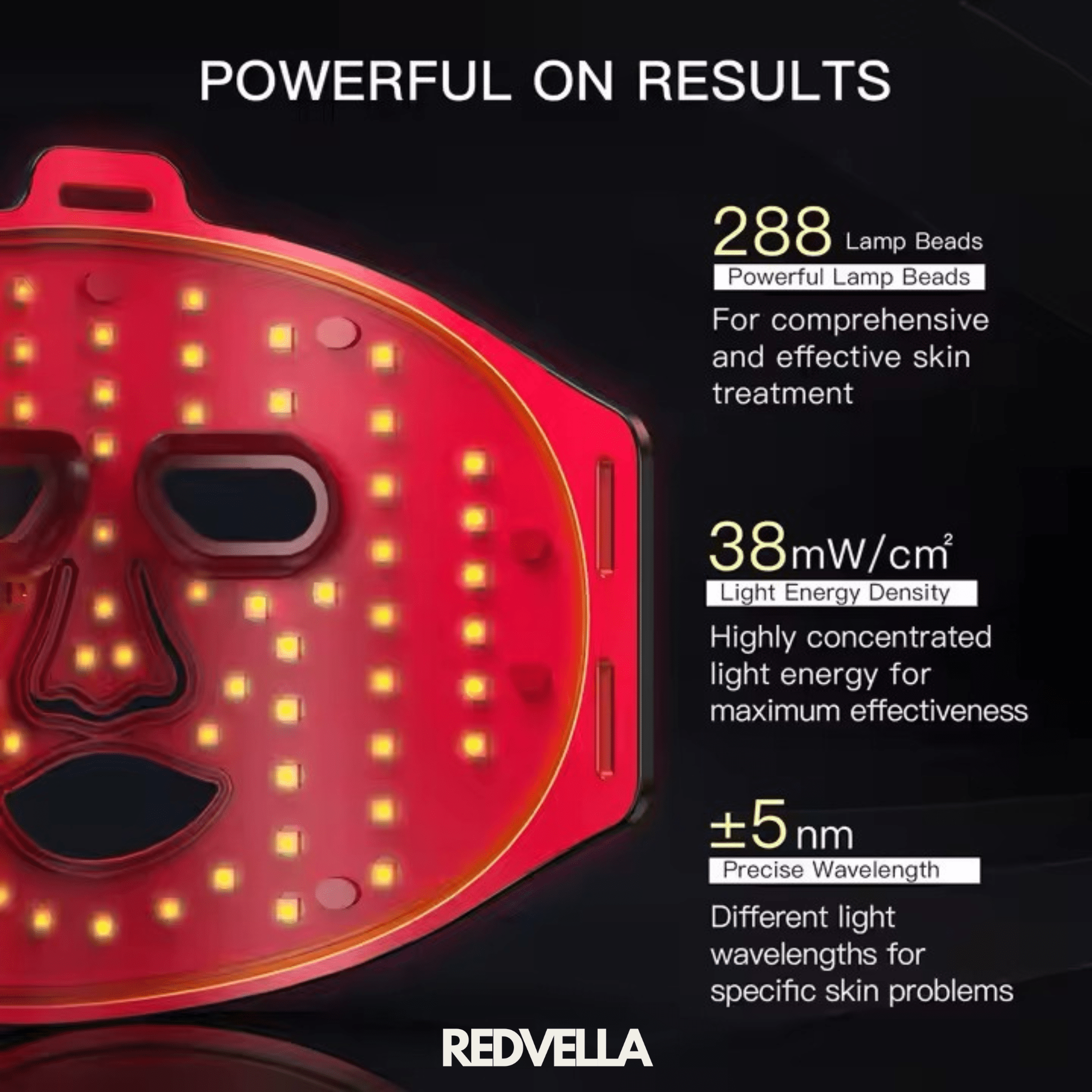 GlowMask - REDVELLA