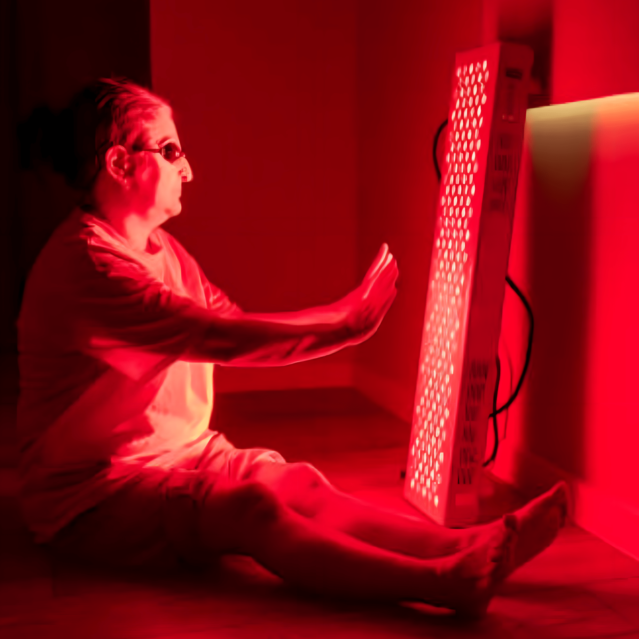 GlowPanel Elite 1500 + Mobile Stand - REDVELLA