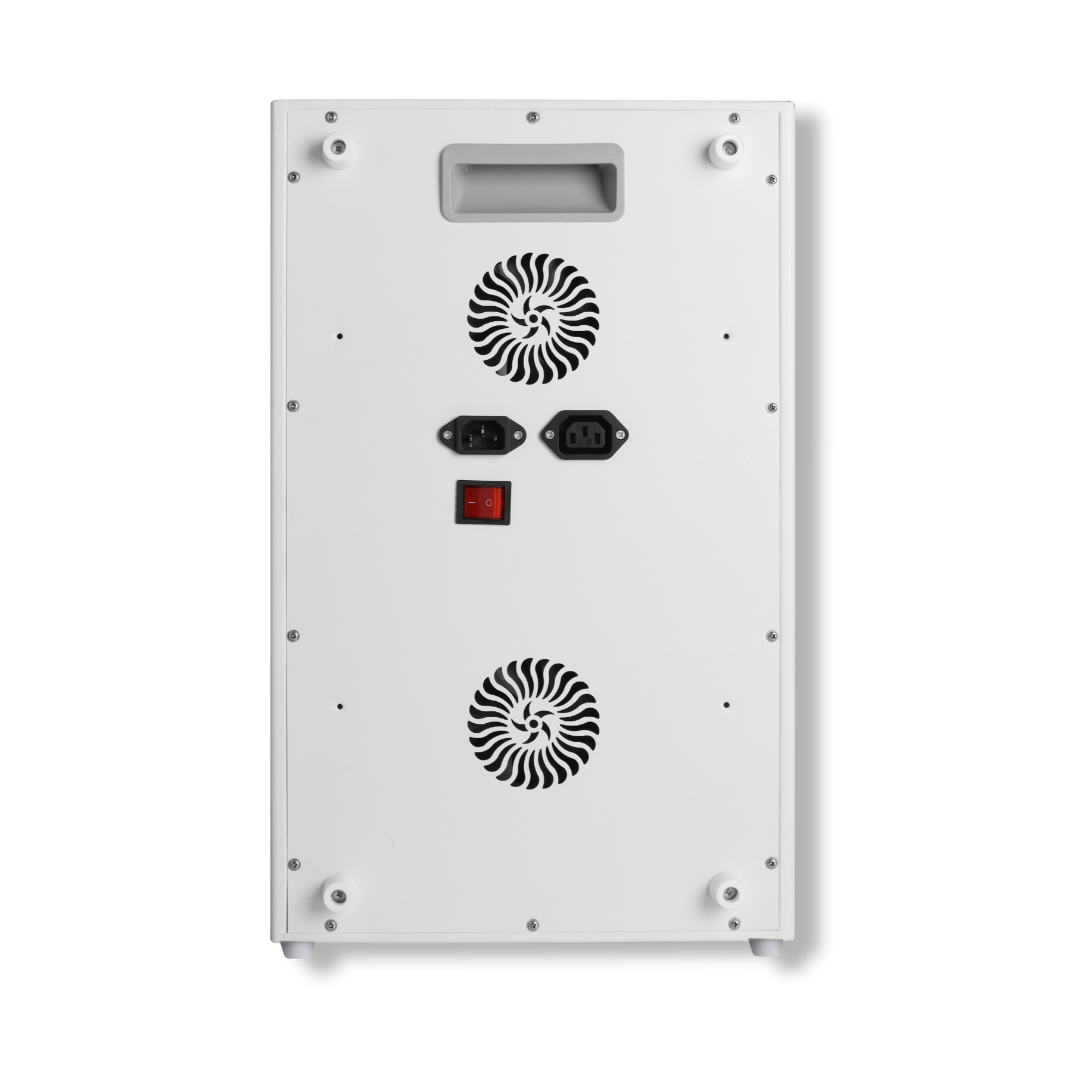 Back view of a Redvella Glowpanel Pro 750 on a white background