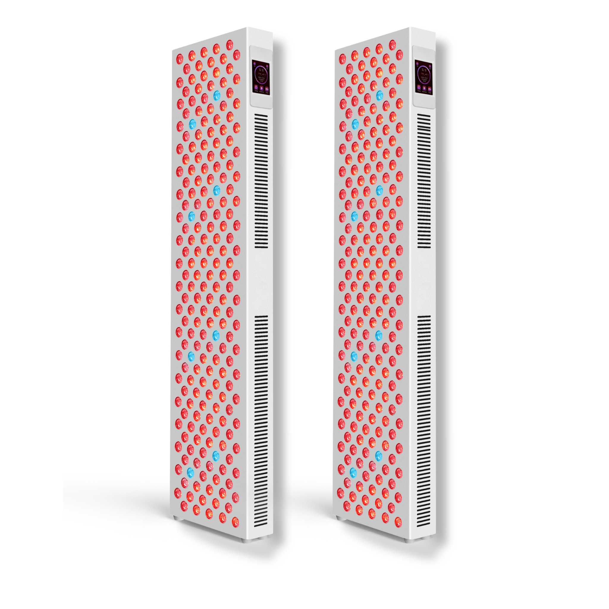 Dual GlowPanel Elite 1000 + Flexi Mobile Rack - REDVELLA