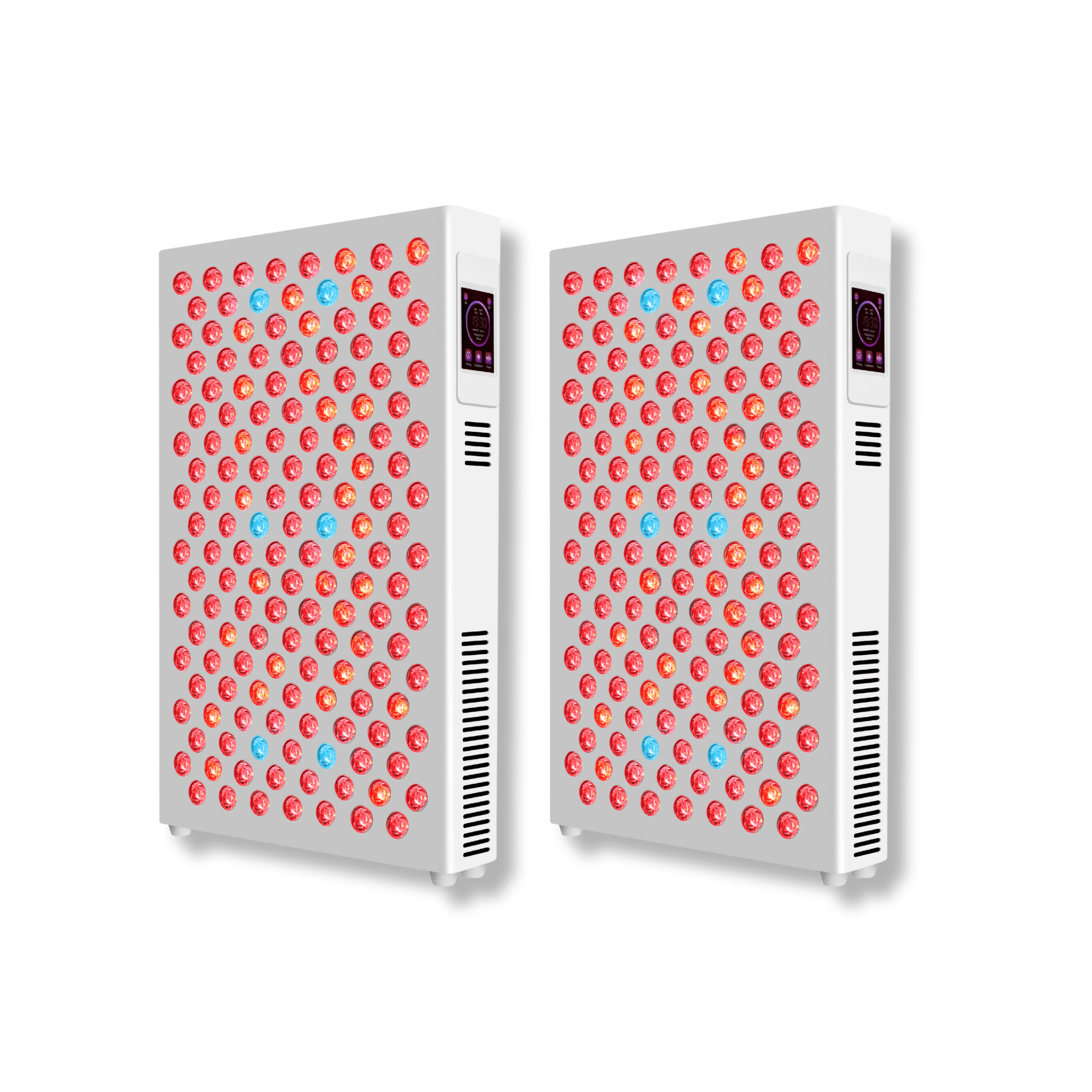 Dual GlowPanel Pro 750 + Flexi Mobile Rack Stand - REDVELLA